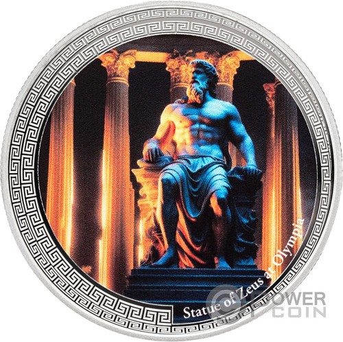 Statue zeus olympia - at,